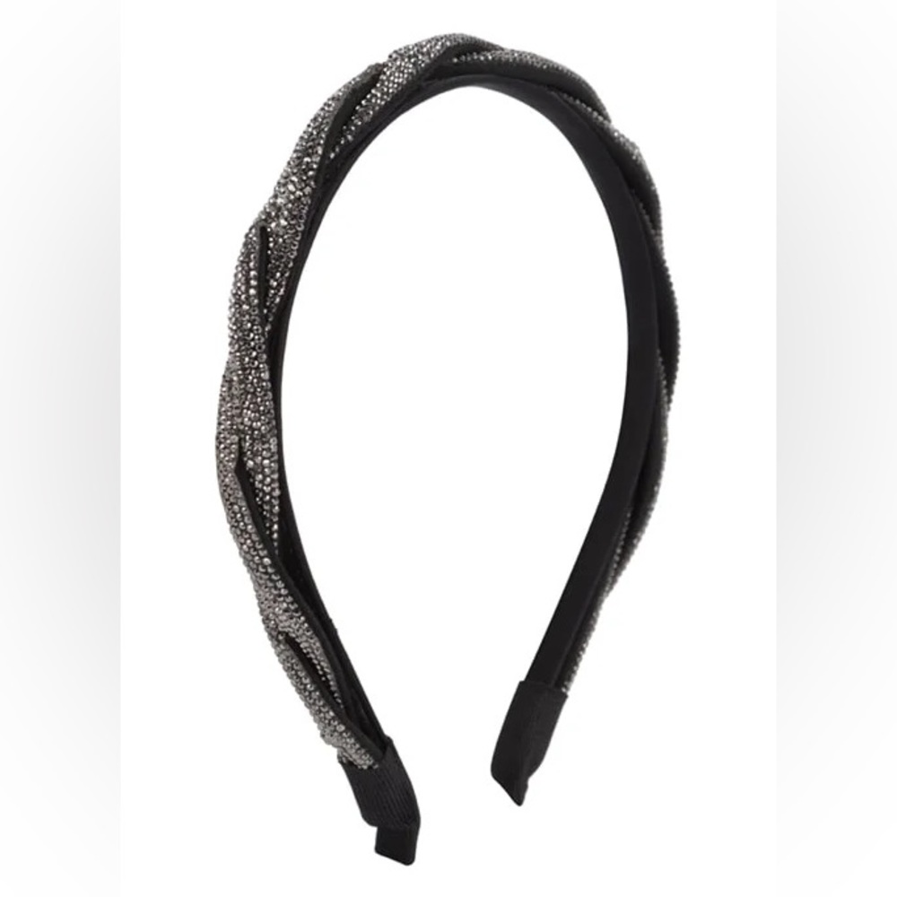 Gun Metal Sparkly Headband